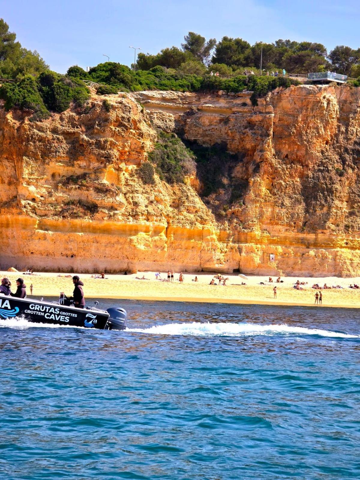 White T1 - Ocean View Apartamento Albufeira Exterior foto