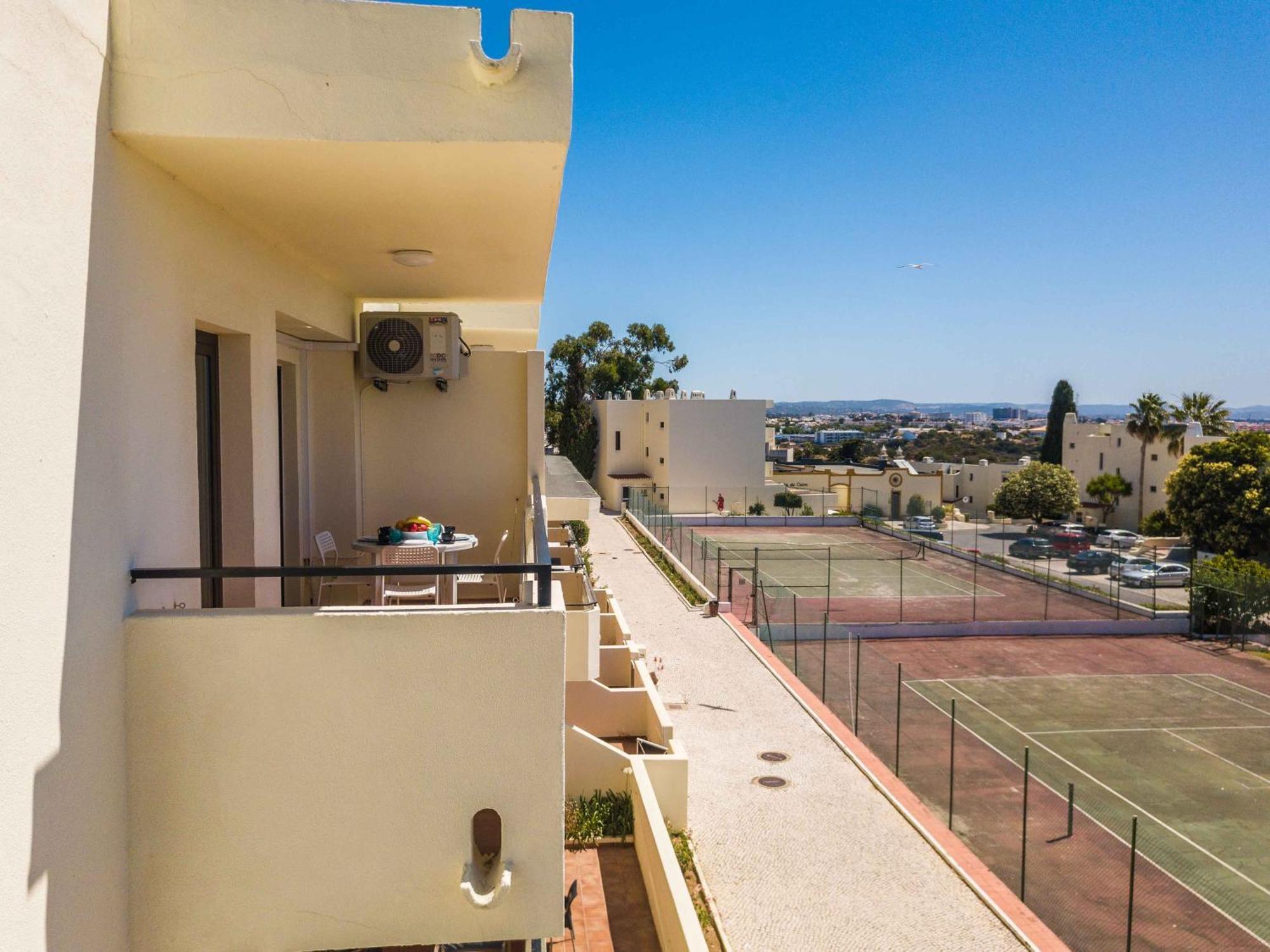 White T1 - Ocean View Apartamento Albufeira Exterior foto