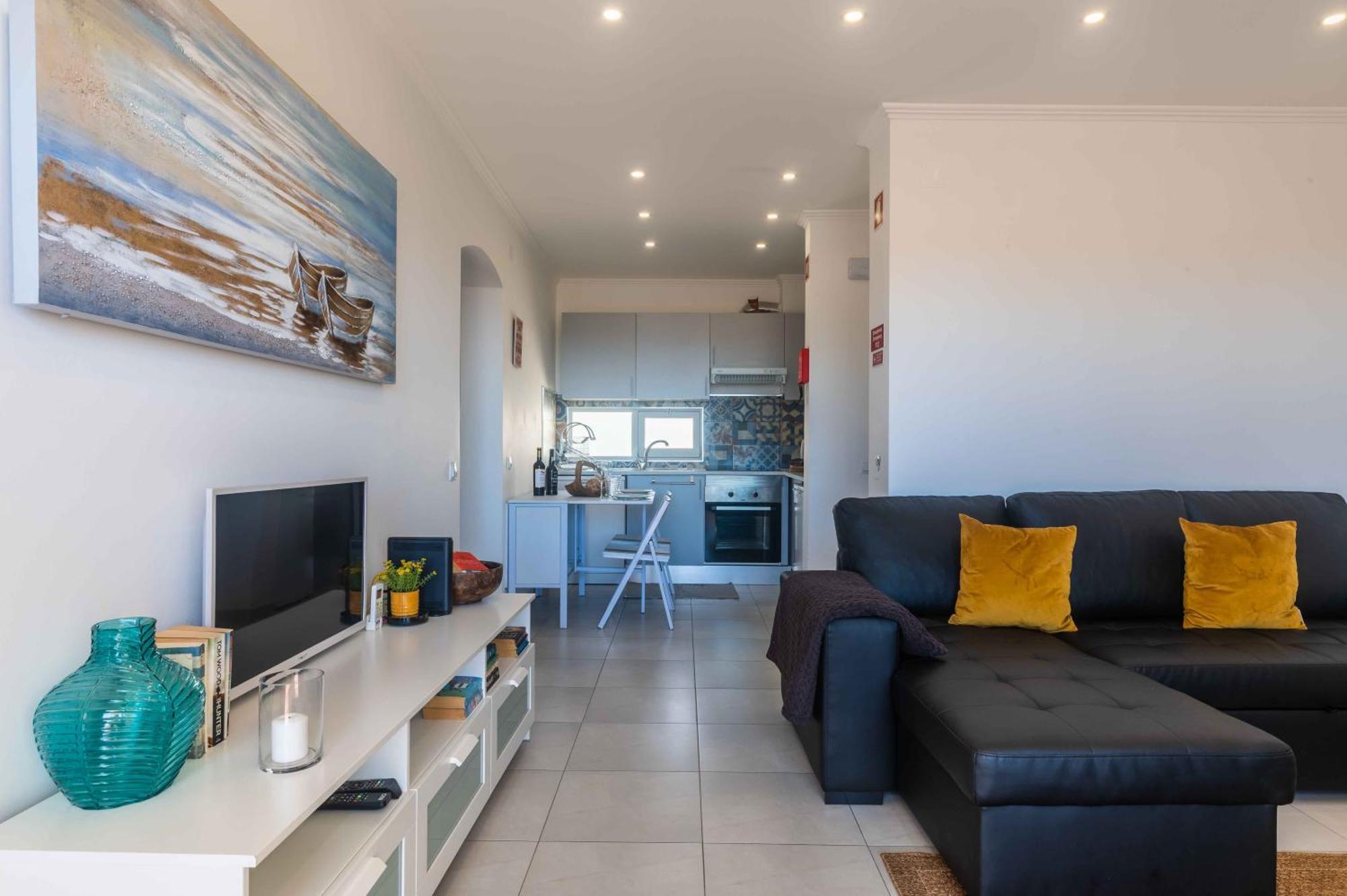 White T1 - Ocean View Apartamento Albufeira Exterior foto