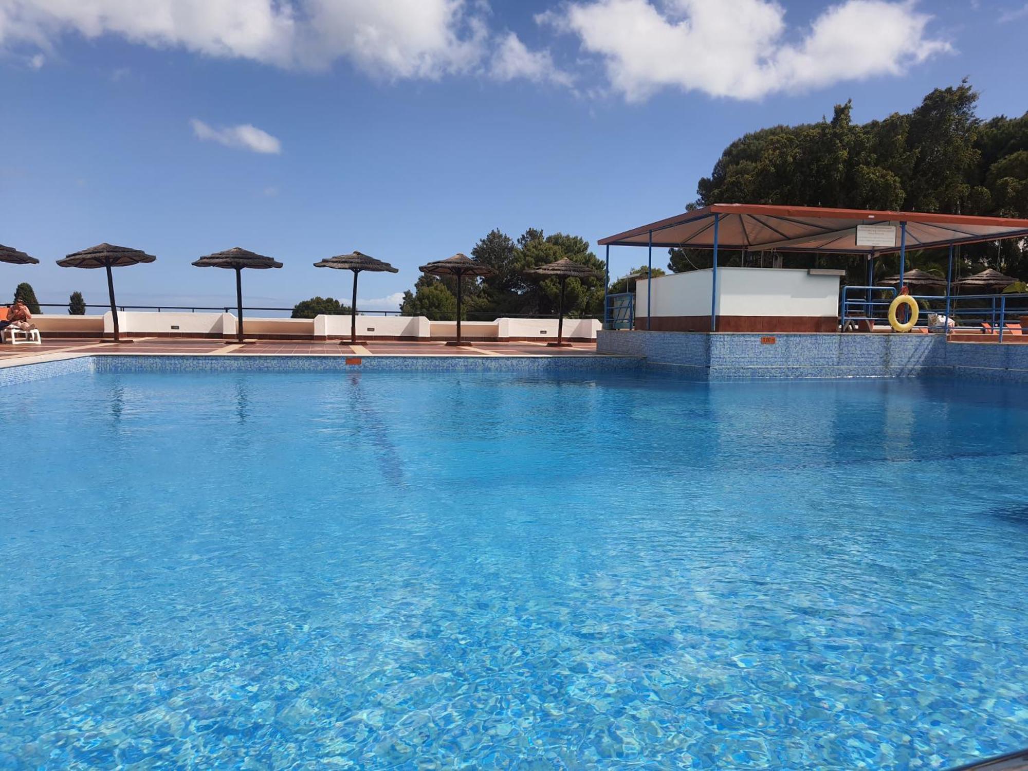 White T1 - Ocean View Apartamento Albufeira Exterior foto